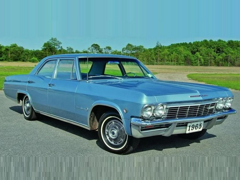 Chevrolet Impala (16369, 16469) 4 поколение, седан (10.1964 - 09.1965)